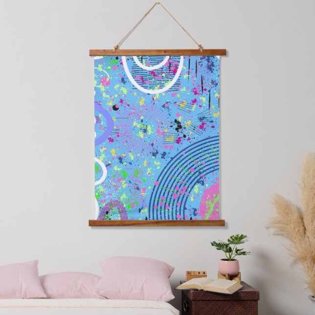 Fireworks Show  Hanging Tapestry (Bedroom)
