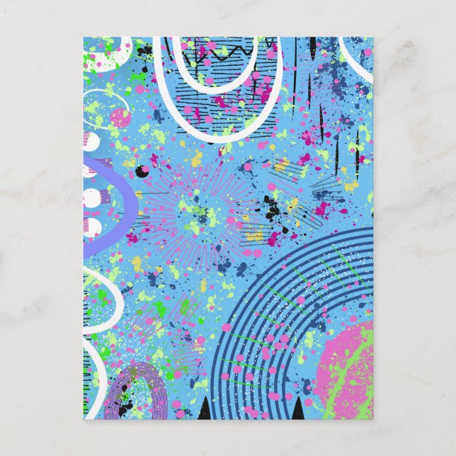 Fireworks Show  Postcard (Front)