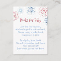 Fireworks Stars and Stripes Books For Baby Shower