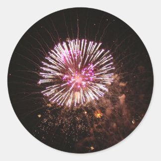 Fireworks sticker