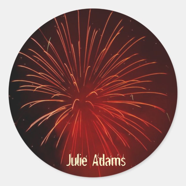 Fireworks Sticker (Front)