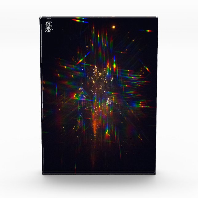 Fireworks through 3D Glasses 2 Photo Block (Front)