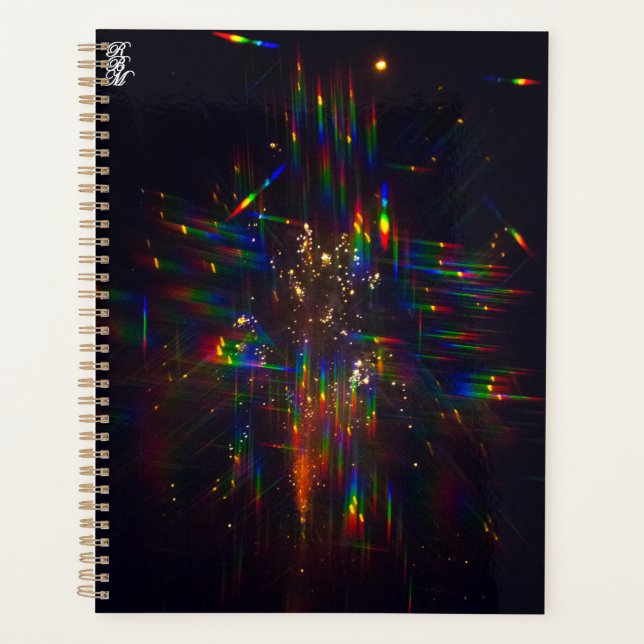 Fireworks through 3D Glasses 2 Planner (Front)