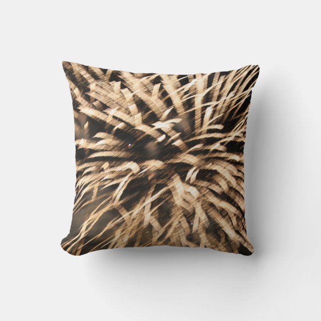 Fireworks throw pillow (Front)