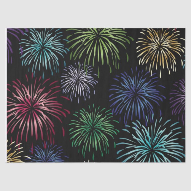Fireworks Tissue Paper (Front)