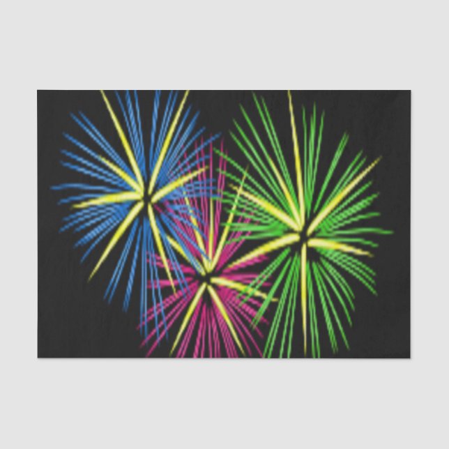FIREWORKS TISSUE PAPER (Front)