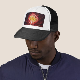 fireworks trucker hat