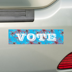 Fireworks VOTE USA Presidential Election Day Bumper Sticker