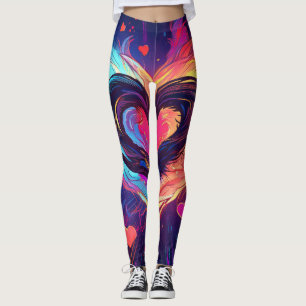 Firey Love Leggings