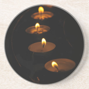 Firing candles coaster
