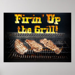 Firing up the Grill! Poster