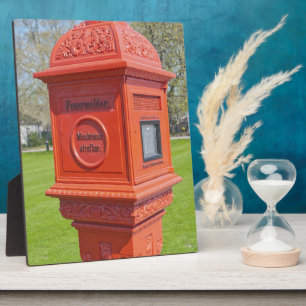Firre Alarm Box Plaque