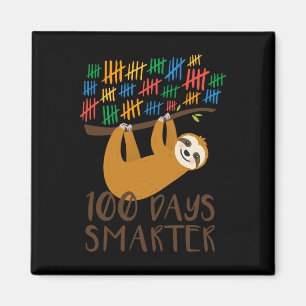 First 100 Days Of School Sloth Magnet