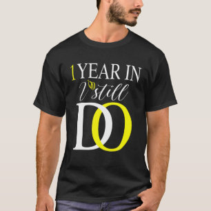 First 1St 1 Year Wedding Anniversary Do Husband Wi T-Shirt