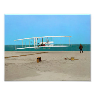 First Aeroplane Flight Wright Brothers Photo Print