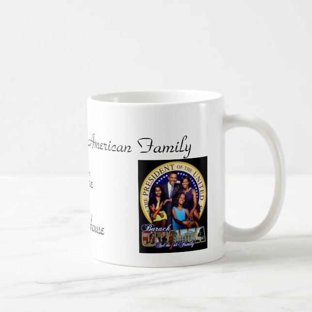 First African-American Family of the White House Coffee Mug (Right)