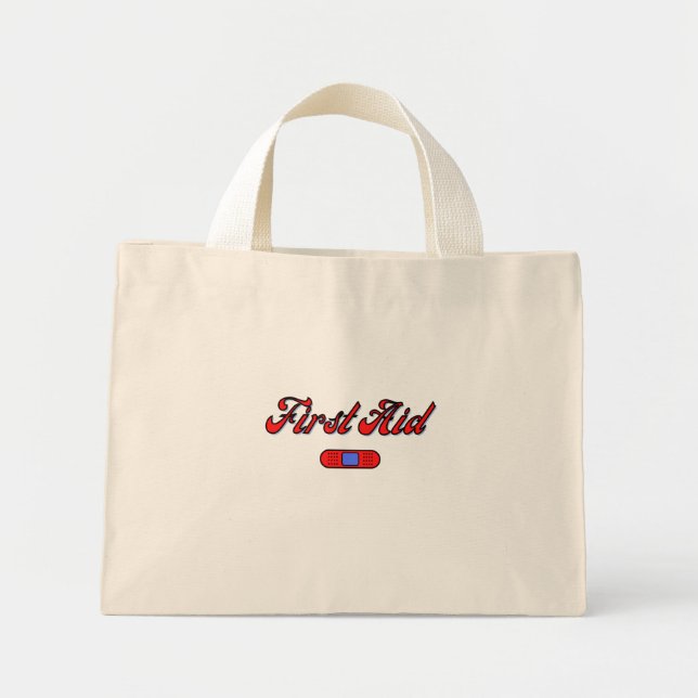 First Aid Kit Mini Tote Bag (Front)