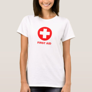 First Aid - Medic (Cross) - Ambulance, Help T-Shirt
