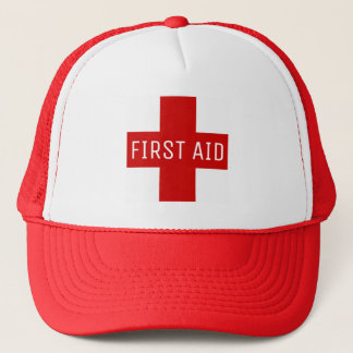 First Aid Medical Emergency Volunteer Trucker Hat