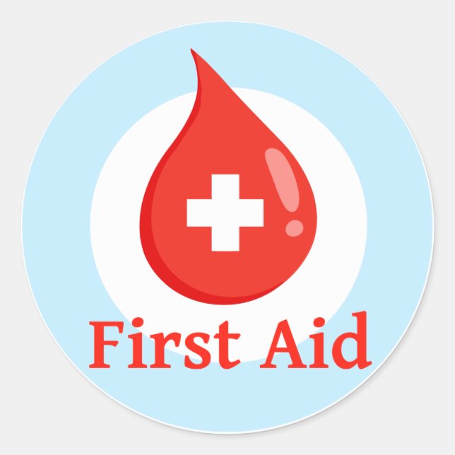First Aid Stickers (Front)