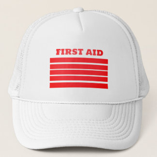 FIRST AID TRUCKER HAT