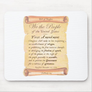 First Amendment Mouse Pad