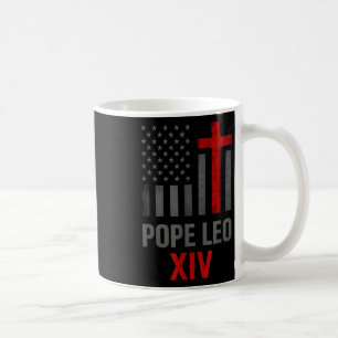First American Pope Leo Xiv Catholic Religious Men Coffee Mug