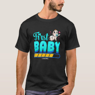 First Baby Pregnancy Announcement Family T-Shirt