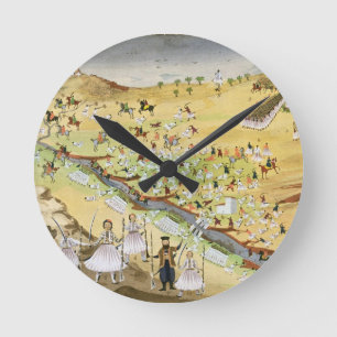 First battle between Greeks and Turks, at the Alam Round Clock