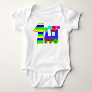FIRST BIRTHDAY BABY BODYSUIT