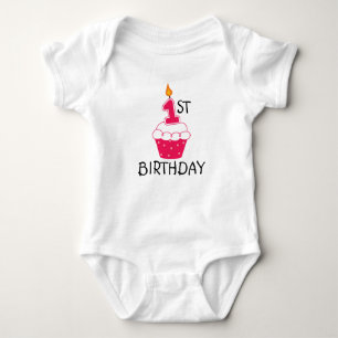 First Birthday Baby Bodysuit