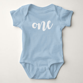First Birthday Baby Boy Baby Bodysuit