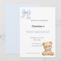 First Birthday baby boy
