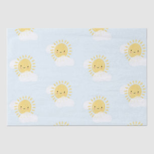 First Birthday Baby Shower Sunshine Cute Party Tissue Paper