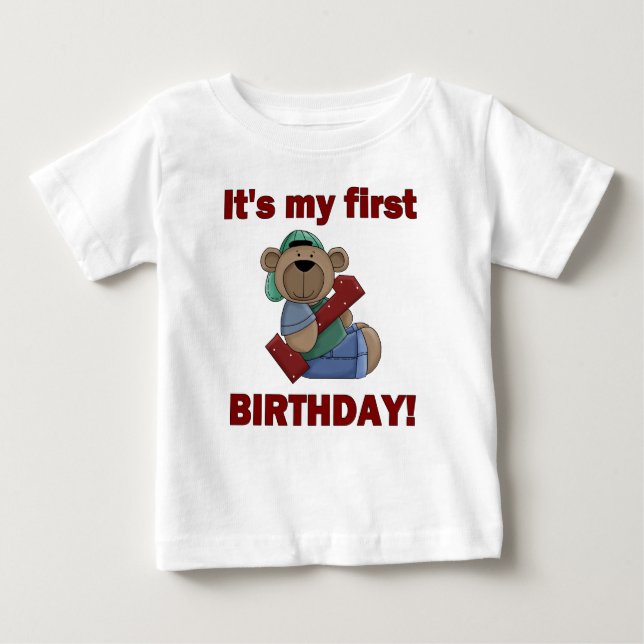 First birthday baby T-Shirt (Front)
