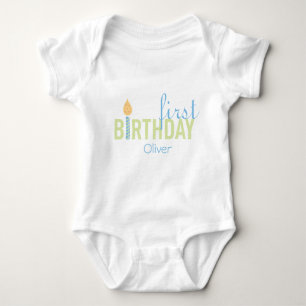 First Birthday Baby T-Shirt Baby Bodysuit