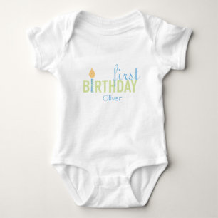 First Birthday Baby T-Shirt Bodysuit