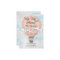 First Birthday Girl Hot Air Balloon Invitation