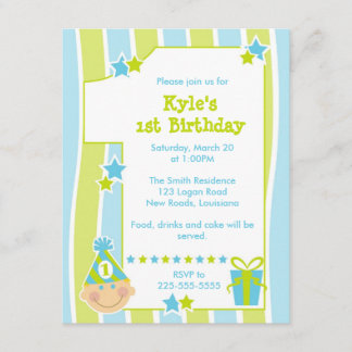 First Birthday Invitation
