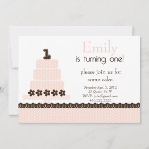 First Birthday! Invitation