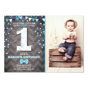 boy 1st birthday invitations zazzle com au