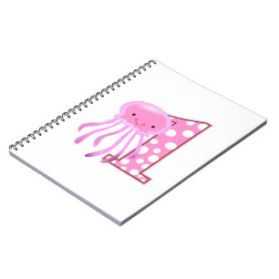First Birthday Jellyfish Notebook