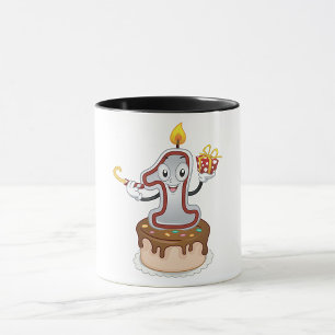 First Birthday Mascot Mug