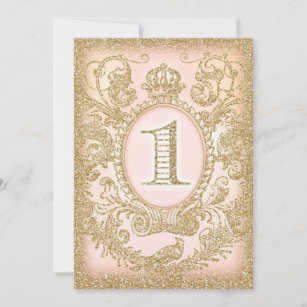 First Birthday Once Upon a Dream Princess Invitation