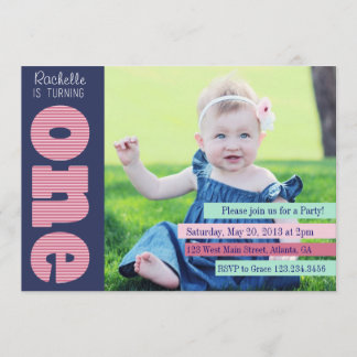 First Birthday Party Invitation