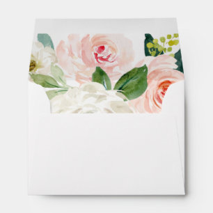 First Birthday Pink Floral Envelopes
