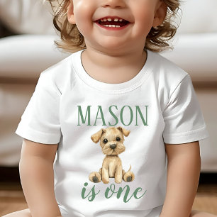 First Birthday Puppy Dog Shirt