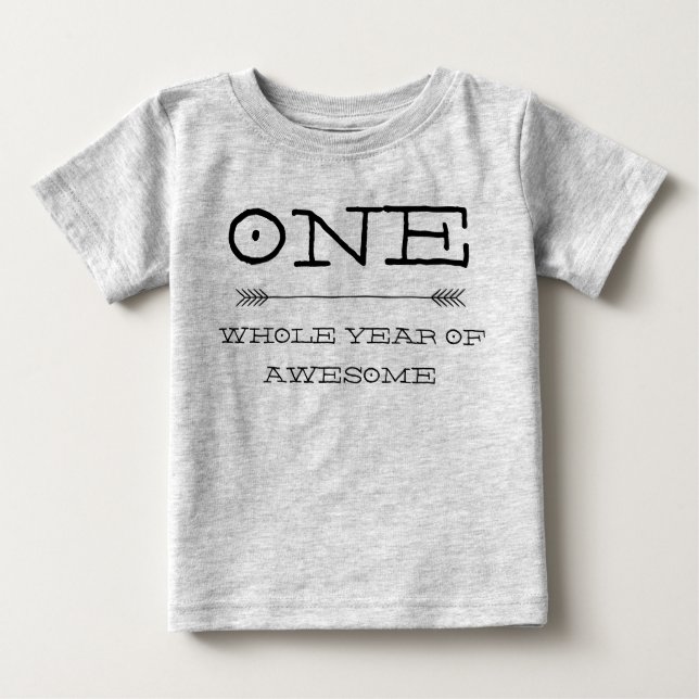 First Birthday Shirt (Front)