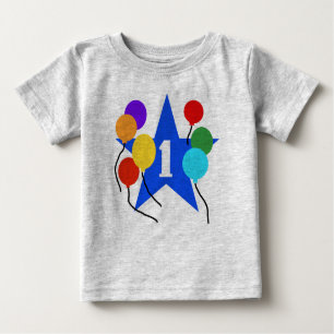 First Birthday Star Baby T-Shirt