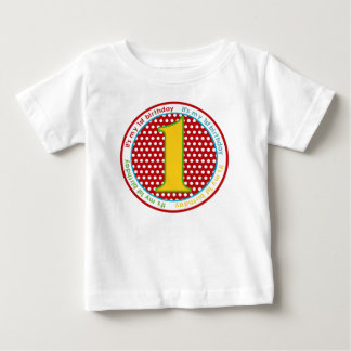 First Birthday T shirt